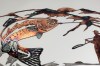 Fishing Scene Metal Wall Art - Metal Fishing Wall Art - Fishing Decor - Fishing Wall Art