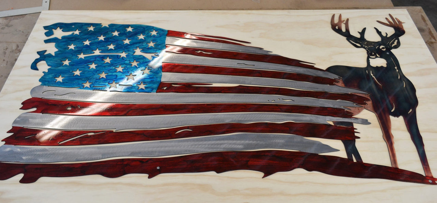 Whitetail Flag