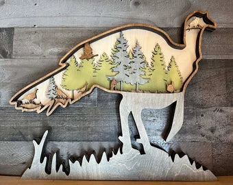 Layer Duck - Hunting Gift / Decor Mancave Man Gift