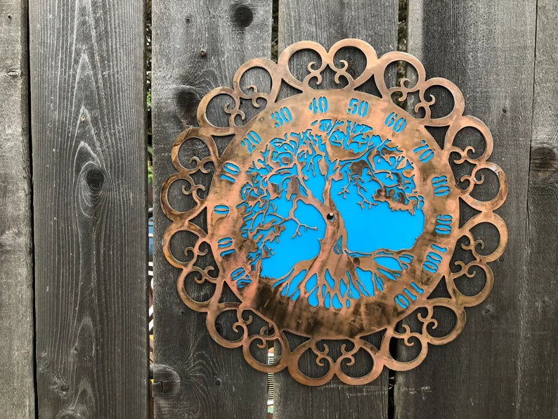 Tree of life Thermometer Indoor or Outdoor