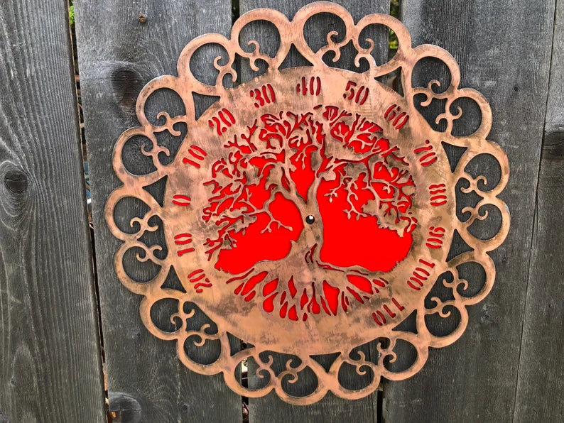 Tree of life Thermometer Indoor or Outdoor